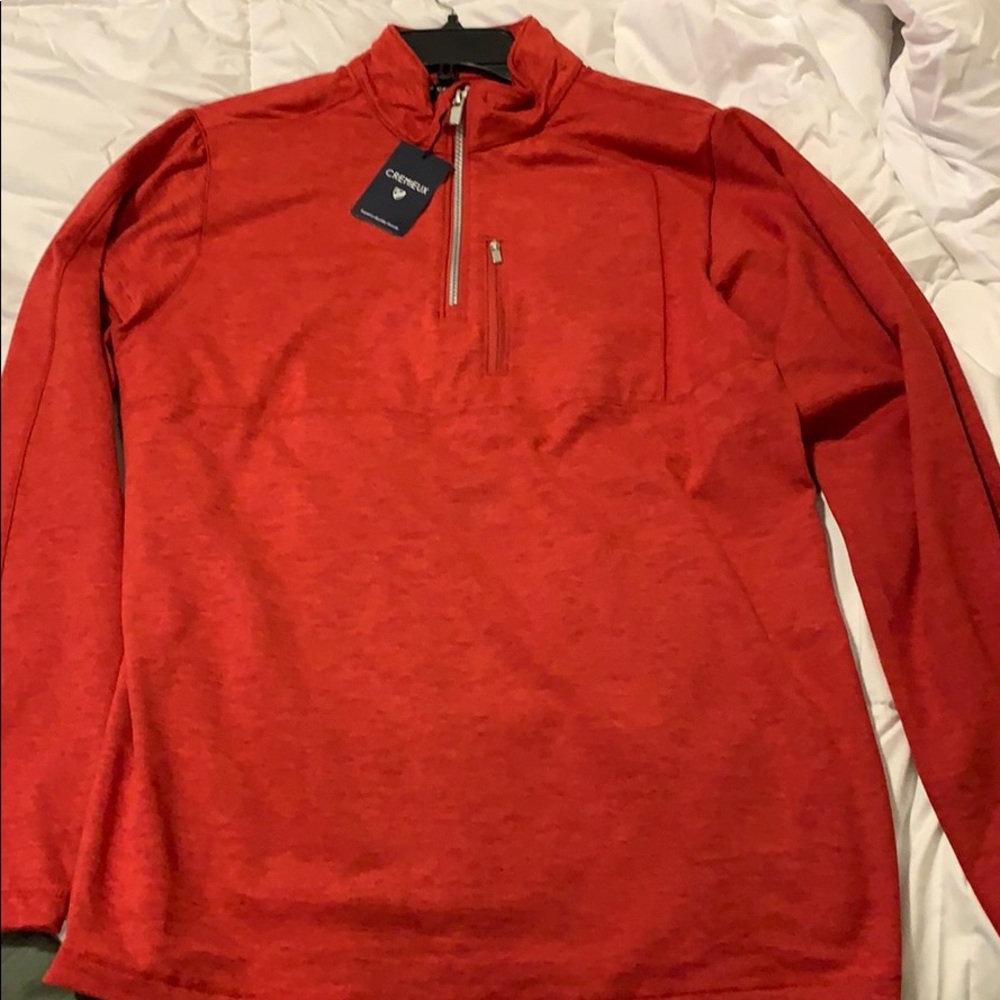 Cremieux red sweater, brand new